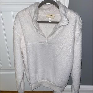 steel mill fuzzy pullover